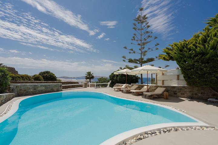 Villa mit pool für 10 Personen, mit Balkon und Garten auf Mykonos - 4