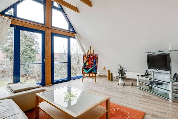 Ferienwohnung für 4 Personen, mit Garten und Sauna in Nürnberg