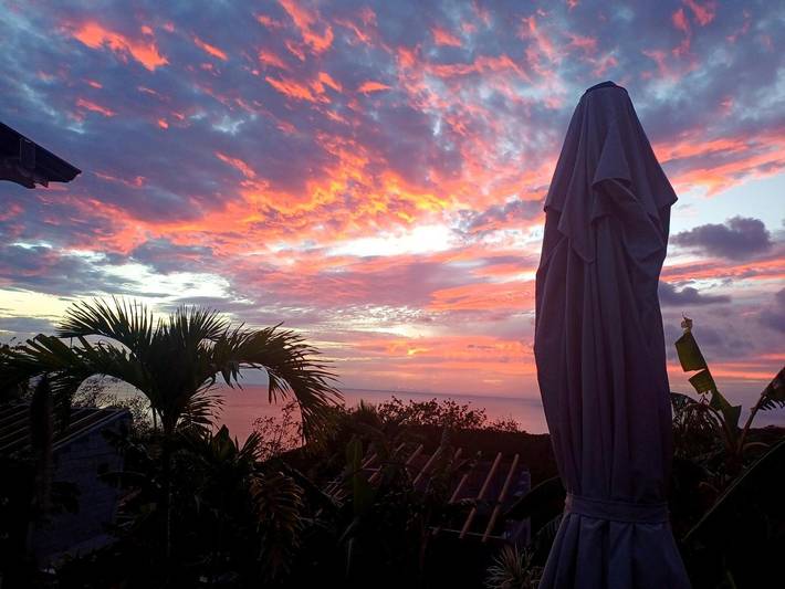 Villa "Zion" with Sea View, Wi-Fi, and Air Conditioning in Plage de Ferry, Deshaies