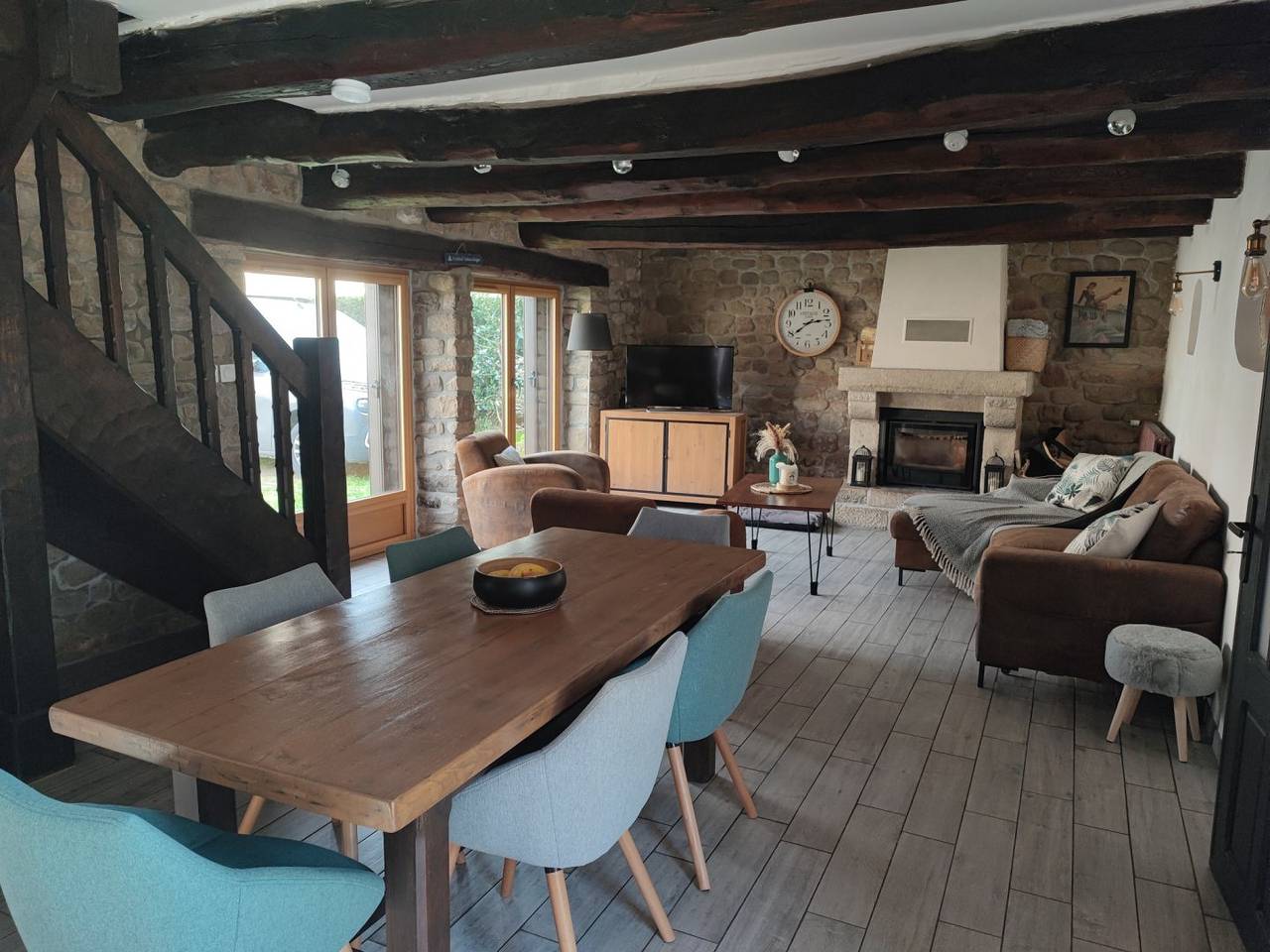 Locmariaquer - longère typique bretonne, 5 min plages in Locmariaquer, Côte des Mégalithes