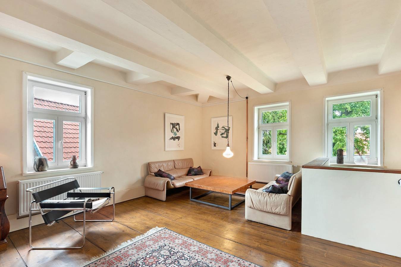 Ganze Wohnung, Ferienwohnung 'Altes Pfarrhaus - Wohnung Farbwelt' mit Privatem Garten und Wlan in Hüttenrode, Blankenburg