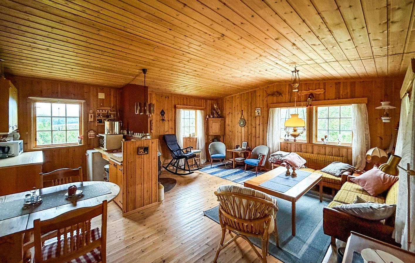 Ferienhaus für 5 Personen mit Terrasse in Vefsn