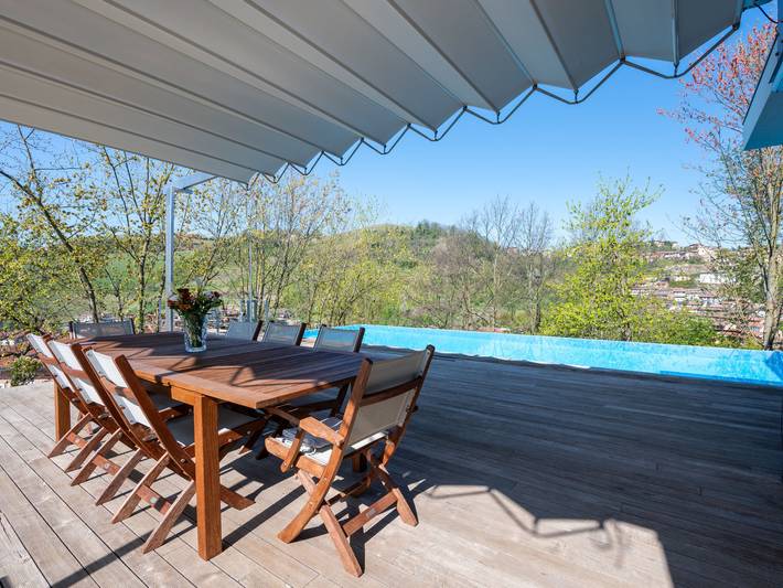 Ferienhaus für 10 Personen, mit Pool und Terrasse sowie Ausblick und Garten im Piemont - 3