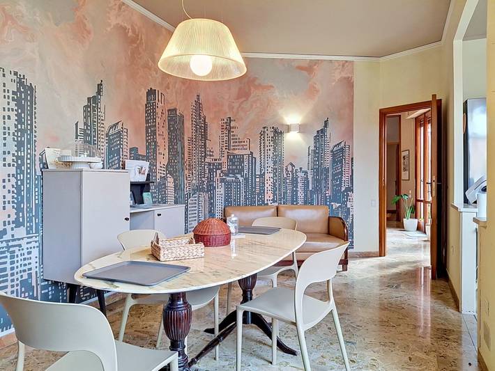 Ferienwohnung für 6 Personen, mit Balkon und Terrasse