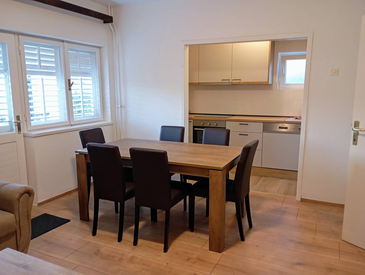 Ganze Ferienwohnung, Ferienwohnung für 6 Personen mit Meerblick in Okrug Gornji, Ciovo