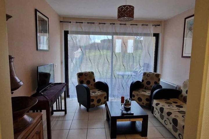 Appartement de vacances pour 3 personnes, avec Terrasse et Jardin