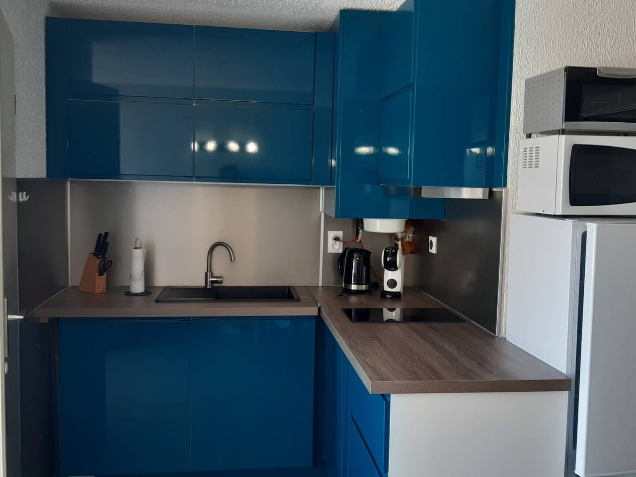 Ganzes Studio, Studio-Kabine für 4 in Port Leucate mit Tv, Waschmaschine und Großem Kühlschrank in Port Leucate, Leucate