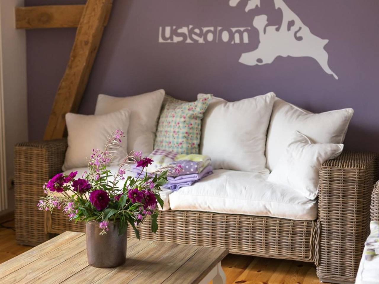Ganze Ferienwohnung, Das Backsteinhus, App. Utkiek in Dargen, Usedom