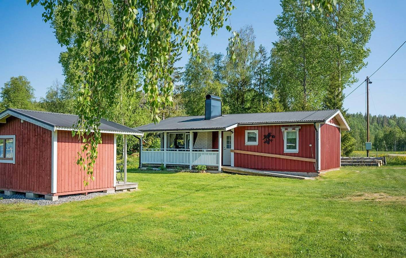 Ferienhaus für 6 Personen mit Garten in Gudmundra, Angermanland