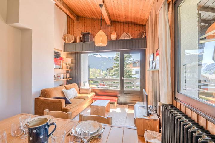Appartement entier, Appartement du Bouchet & balcons - Welkeys in Megève, Pays du Mont-Blanc