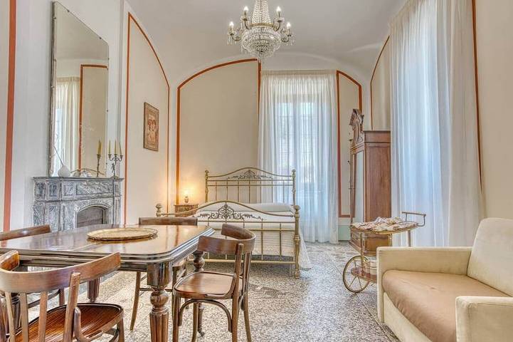 Ferienwohnung für 6 Personen, mit Balkon und Garten, mit Haustier