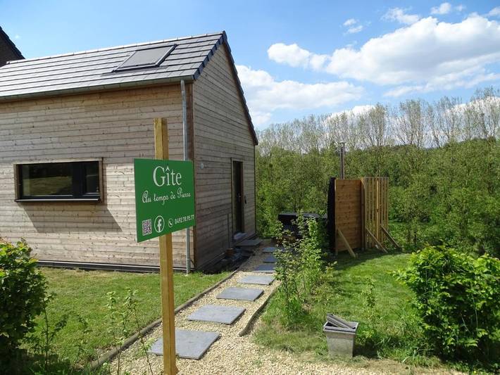 Maison d’hôte pour 2 personnes, avec jardin et sauna ainsi que vue et terrasse