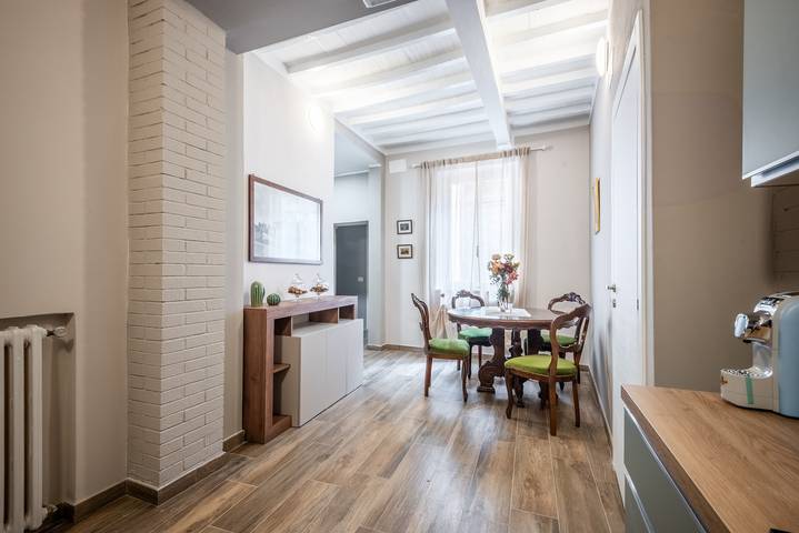 Geheel appartement, Kamer 'L'arco Del Pellegrino' met Wi-Fi en Airconditioning in Monteroni d'Arbia, Provincie Siena