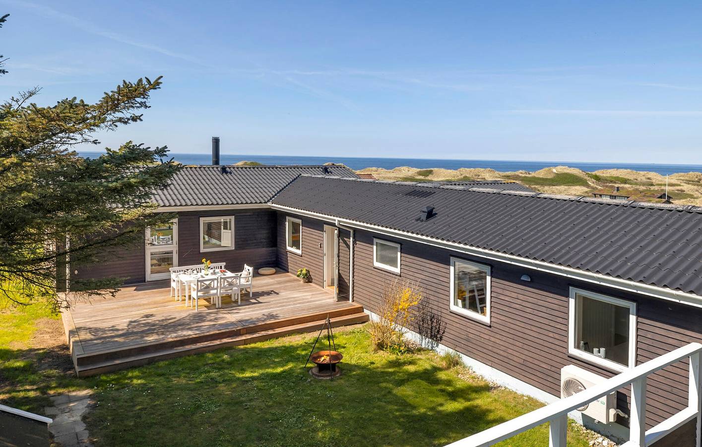 Ferienhaus für 6 Personen mit Terrasse in Løkken, Hjørring und Umgebung