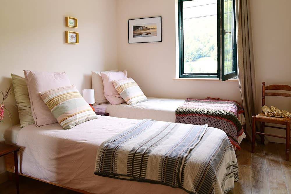 Former cowshed at the foot of Mont Colombier in Les Bauges at 920m in Aillon-le-Vieux, Chambéry region