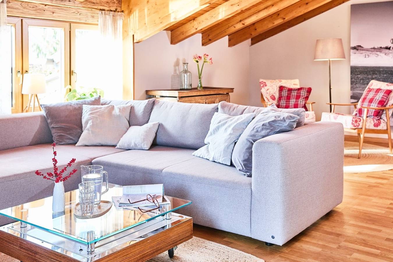 Ganze Ferienwohnung, Übersee21 Ferienloft am Chiemsee in Übersee, Chiemsee