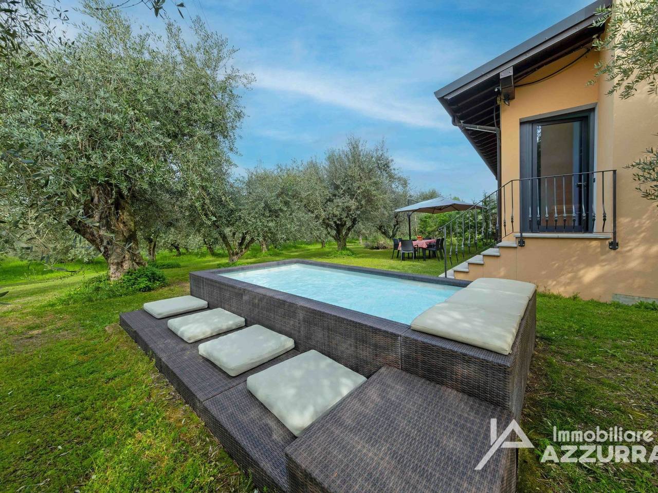 Villa i Roccoli, zwischen Olivenbäumen mit priva in Bardolino, Gardasee-Berge
