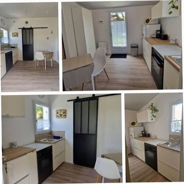 Gîte pour 2 personnes, avec jardin à La Barre-de-Monts