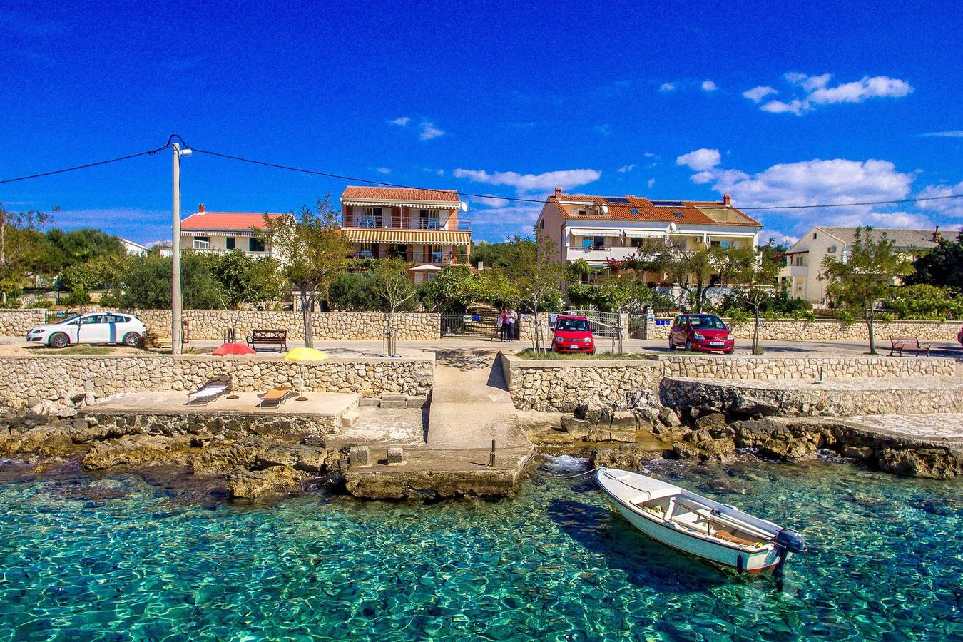 Apartament Wakacyjny dla 4 osoby w Lun, Pag (Wyspa)