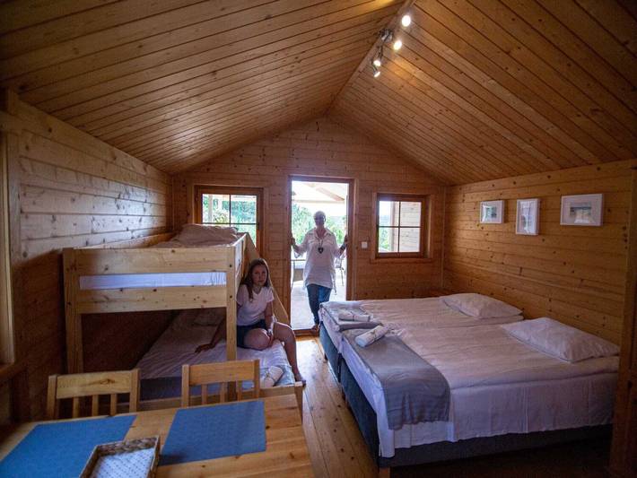 Bungalow für 4 Personen, mit Terrasse und Garten sowie Sauna in Międzyzdroje - 3