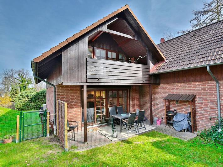 Ferienhaus für 5 Personen, mit Garten und Balkon, kinderfreundlich in Klingberg