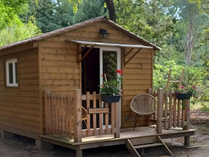 Location de vacances pour 2 personnes, avec Balcon et Terrasse ainsi que Jardin et Vue à Saint-Vincent-de-Paul