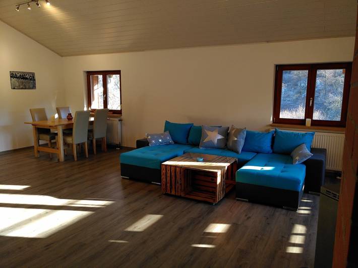 Ferienwohnung für 5 Personen, mit Balkon und Ausblick im Odenwald