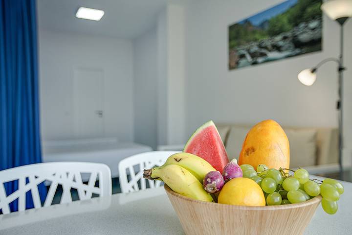 Apartamento entero, Casa de vacaciones "Studio con vistas al océano 40" con vistas al mar, terraza y Wi-Fi in La Isleta, Las Palmas de Gran Canaria