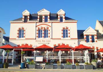 Hôtel pour 2 personnes, avec terrasse et vue à Piriac-sur-Mer
