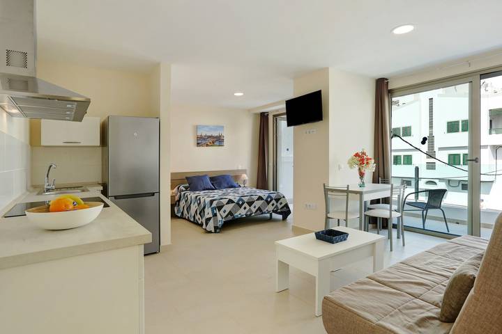 Ferienwohnung für 3 Personen, mit Balkon in Puerto de Mogan