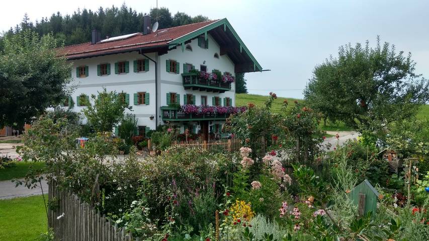 Bauernhof für 3 Personen, mit Balkon und Terrasse sowie Garten