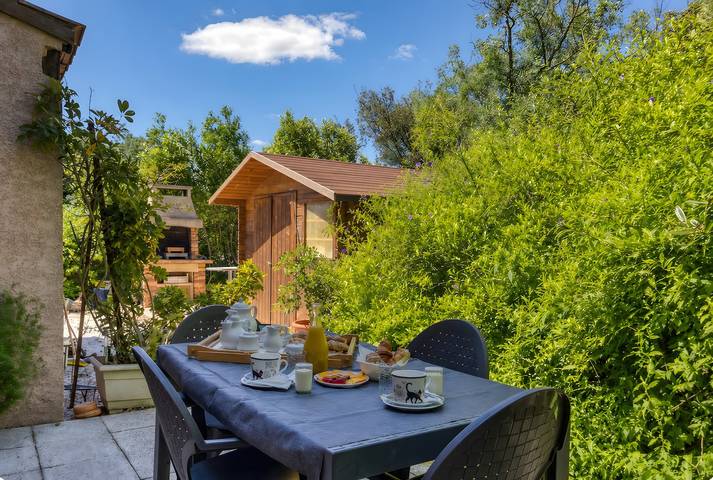 Chambre d’hôte pour 4 personnes, avec Jardin