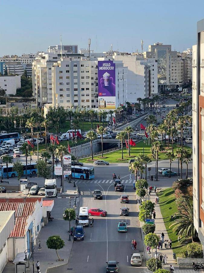 Location de vacances pour 6 personnes, avec balcon et vue à Tanger