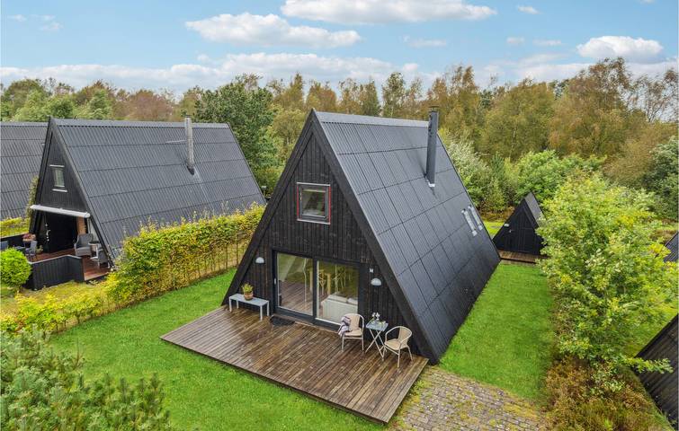 Feriehus for 6 personer, med terrasse, dyr tillatt i Danmark