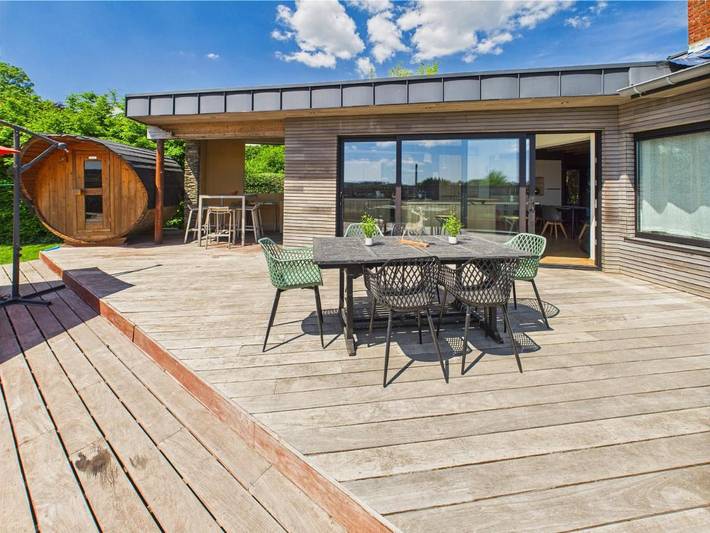 Location de vacances pour 6 personnes, avec jardin et piscine ainsi que sauna et terrasse à Bertrix - 3