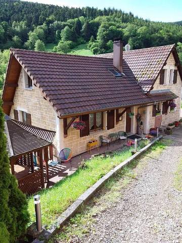 Chambre d’hôte pour 2 personnes, avec terrasse et jacuzzi dans le Haut-Rhin