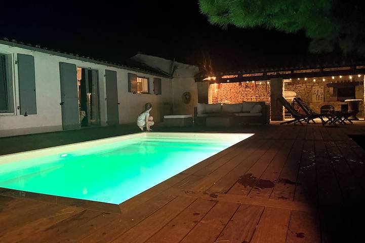 Maison de vacances pour 8 personnes, avec jardin, animaux acceptés