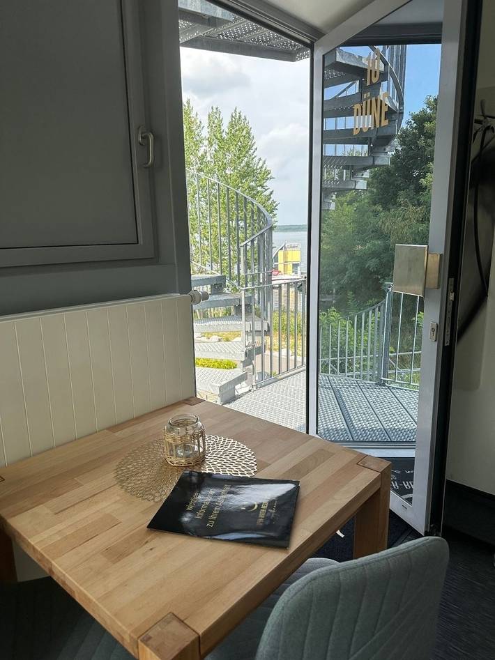 Ferienwohnung für 2 Personen, mit Terrasse und Ausblick in Geierswalde - 3
