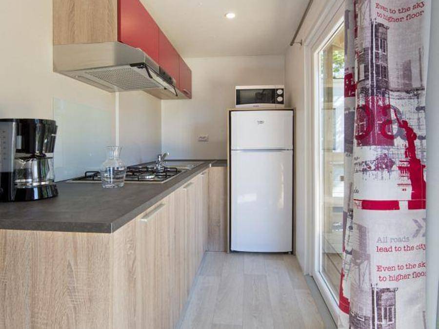 Camping Le Trivoly - Mobilhome 6 personas - Casa móvil Baltic con aire acondicionado - 3 dormitorios in Torreilles, Côte d'Améthyste