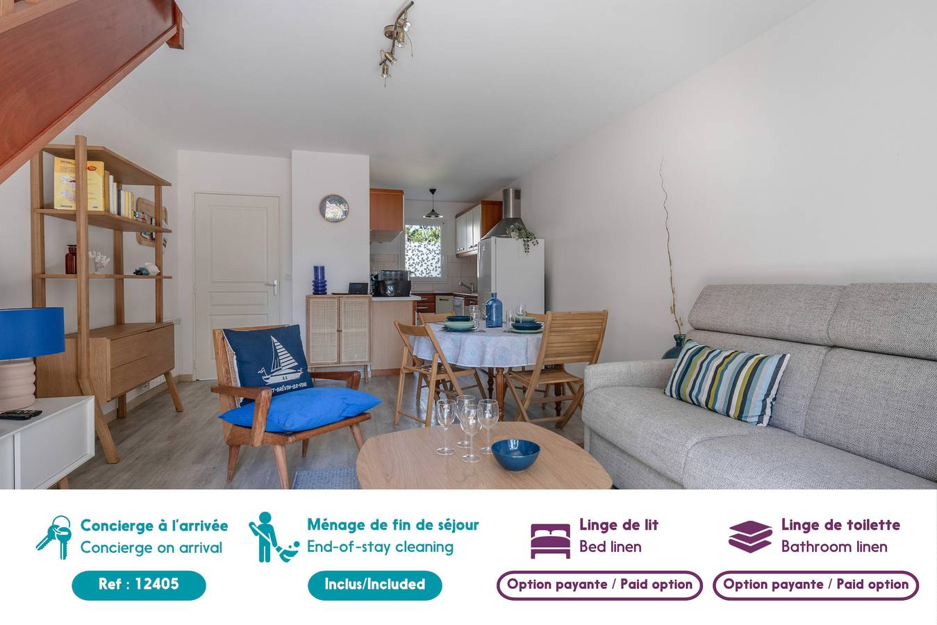 Maison à 500m de la plage pour 4  in Saint-Brévin l'Océan, Saint-Brevin-les-Pins