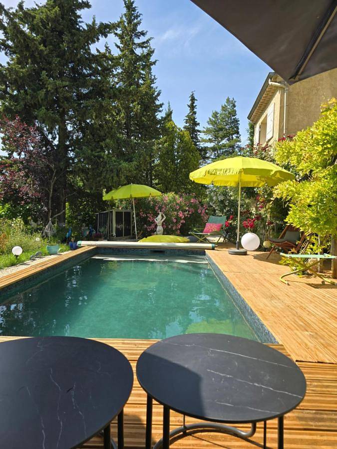 Maison d’hôte pour 2 personnes, avec Terrasse et Jardin ainsi que Piscine et Vue dans Drôme provençale - 3