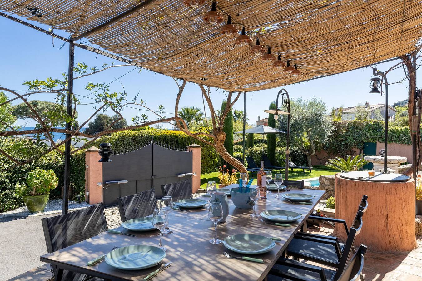 Villa für 10 Personen mit Terrasse in Vallauris, Mittelmeerküste (Frankreich)