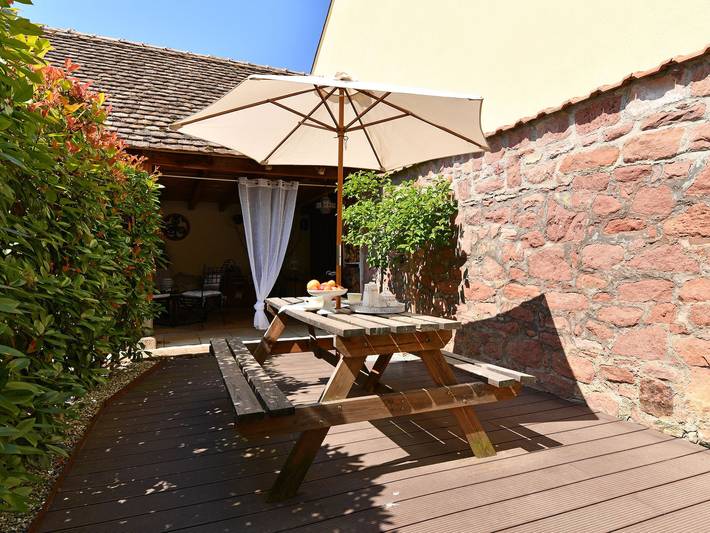 Gîte pour 2 personnes, avec Terrasse et Jardin