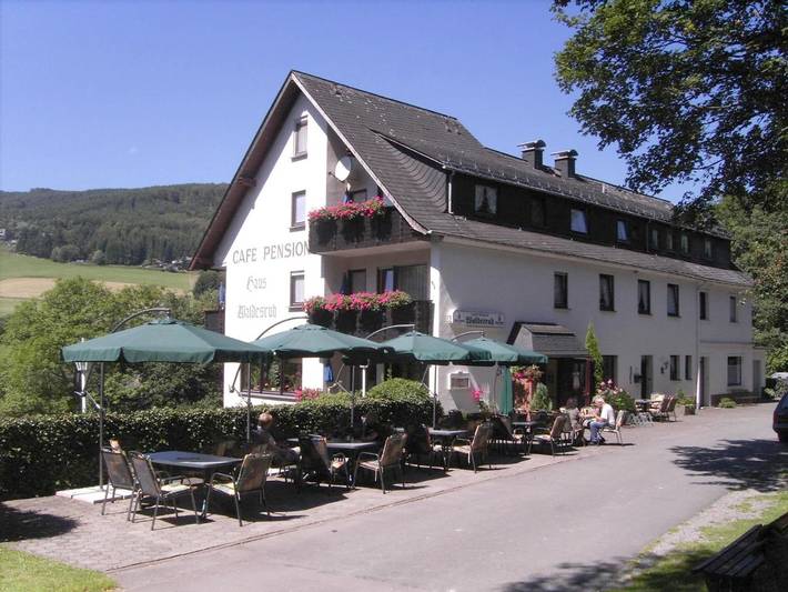 Pension voor 2 personen, met Terras en Tuin in Willingen