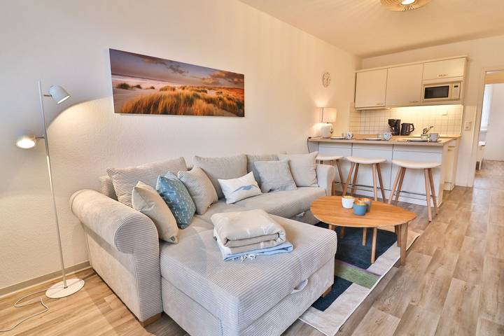 Ferienwohnung für 3 Personen, mit Balkon und Balkon/Terrasse auf Langeoog