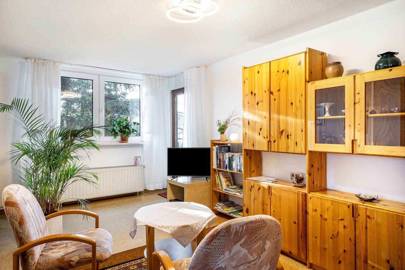 Ganze Wohnung, Ferienwohnung S Viering mit Gemeinschaftsgarten, Balkon und Wlan in Bernau bei Berlin, Barnimerland Region