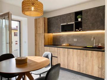 Gîte pour 4 personnes, avec balcon et vue à Carisolo