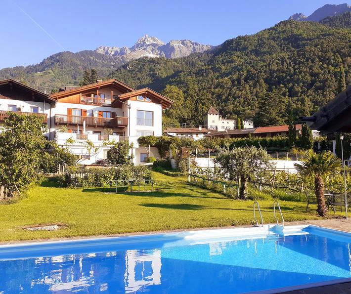 Casa vacanza per 2 persone, con Balcone e Giardino a Lagundo