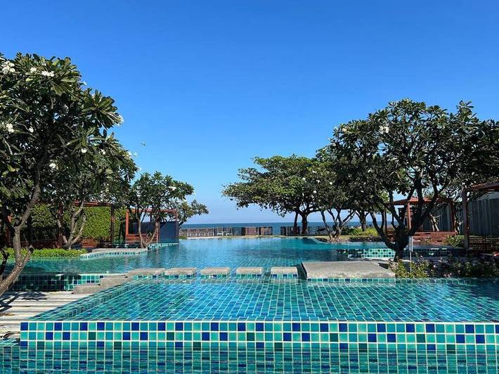 Apartamento de vacaciones para 2 personas, con terraza y piscina para niños además de vistas y piscina - 1