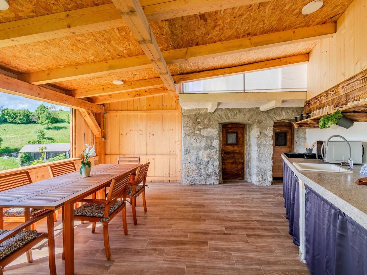Nature Hideaway Holiday Homes with Sauna - One Bedroom Holiday Home in Tolmin, Slowenien